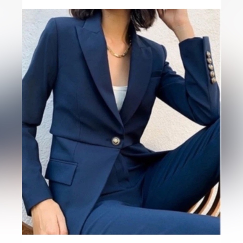 Veronica Beard Mori Tiered Blazer